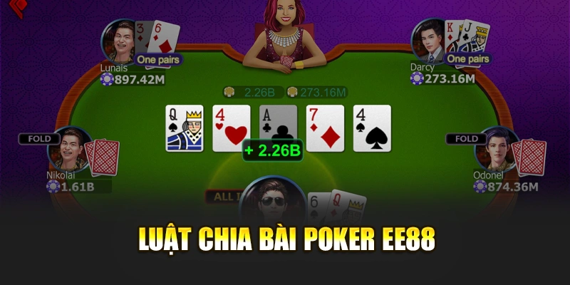 Luật chia bài poker EE88